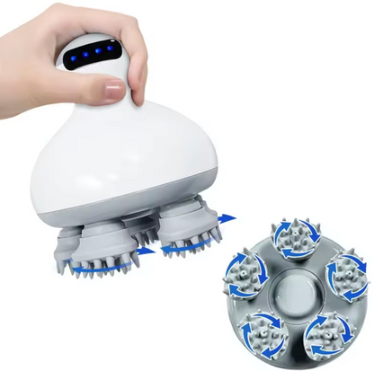 Cordless Electric Scalp Massager Handheld 2 Speeds